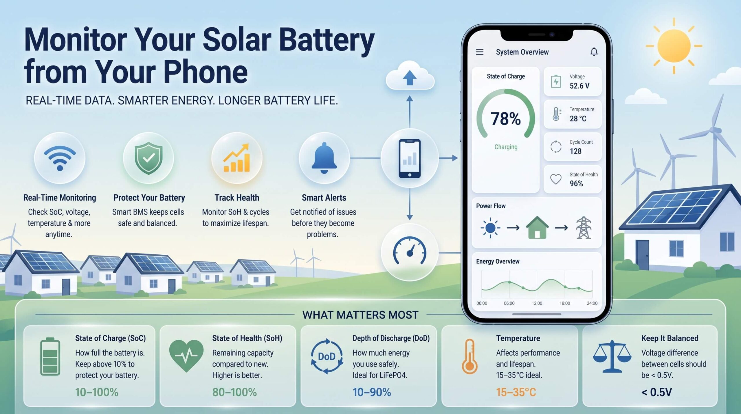 How Do I Read My Solar Battery App?